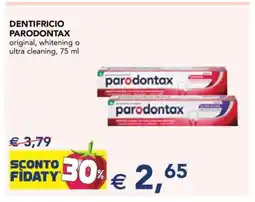 Esselunga DENTIFRICIO PARODONTAX offerta
