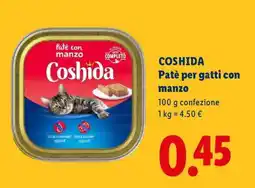Lidl Coshida offerta