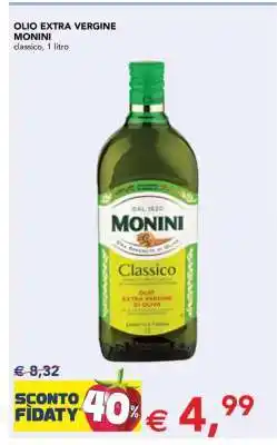 Esselunga Olio Extra Vergine Monini offerta