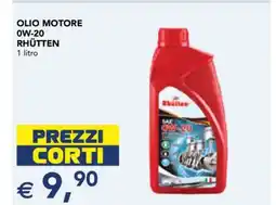 Esselunga OLIO MOTORE 0W-20 RHÜTTEN offerta