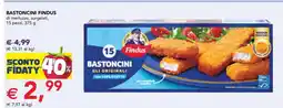 Esselunga BASTONCINI FINDUS offerta