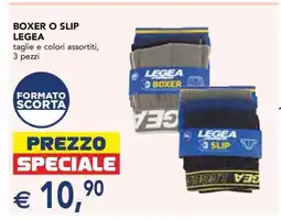 Esselunga BOXER O SLIP LEGEA offerta