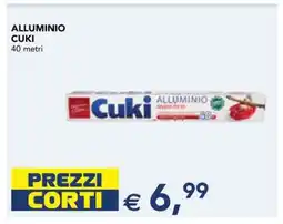 Esselunga ALLUMINIO CUKI offerta