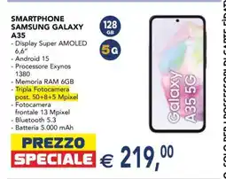 Esselunga SMARTPHONE SAMSUNG GALAXY A35 offerta