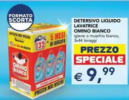 Esselunga Detersivo Liquido Lavatrice Omino Bianco offerta