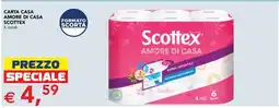 Esselunga CARTA CASA AMORE DI CASA SCOTTEX offerta
