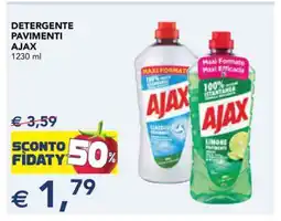 Esselunga Detergente pavimenti Ajax offerta