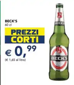 Esselunga BECK'S offerta