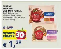 Esselunga BUSTINE PER CANI ONE MINI PURINA offerta