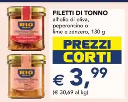 Esselunga FILETTI DI TONNO offerta