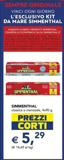 Esselunga SIMMENTHAL offerta