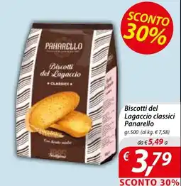Iper Romagnolo Biscotti del Lagaccio classici Panarello offerta