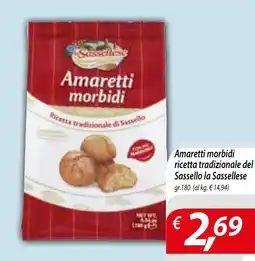 Iper Romagnolo Amaretti morbidi la Sassellese offerta