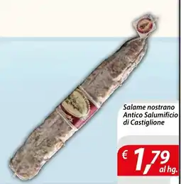 Iper Romagnolo Salame nostrano Antico Salumificio di Castiglione offerta