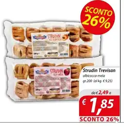 Iper Romagnolo Strudin Trevisan albicocca-mela offerta