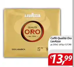 Iper Romagnolo Caffè Qualità Oro LavAzza offerta