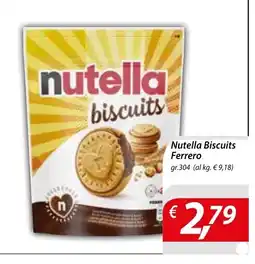 Iper Romagnolo Nutella Biscuits Ferrero offerta