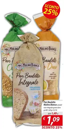 Iper Romagnolo Pan Bauletto Mulino Bianco offerta