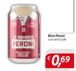 Iper Romagnolo Birra Peroni offerta