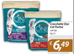 Iper Romagnolo Croccette One Cat Purina offerta