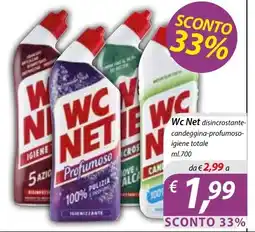 Iper Romagnolo Wc Net disincrostante-candeggina-profumoso-igiene totale offerta