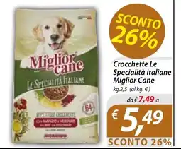 Iper Romagnolo Crocchette Le Specialità Italiane Miglior Cane offerta