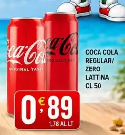 Supermercati Trisss Coca Cola Regular/Zero offerta