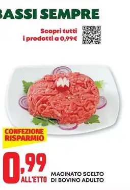 Pam Macinato scelto di bovino adulto offerta
