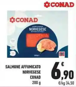 Conad City Salmone affumicato norvegese Conad offerta