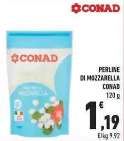 Conad City Perline di mozzarella Conad offerta