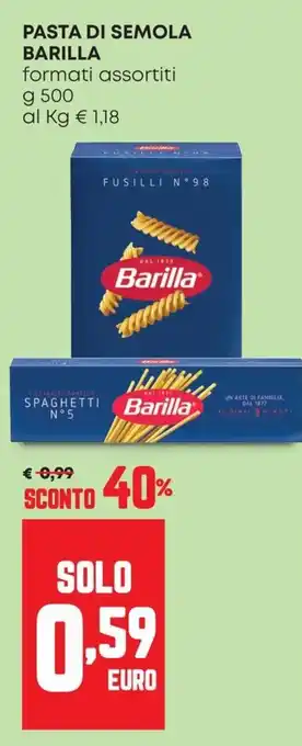 Pasta di semola Barilla