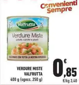 Conad City Verdure Miste Valfrutta offerta