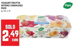 Panorama Yogurt frutta intero cremoso Pam offerta