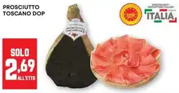 Pam Prosciutto Toscano DOP offerta