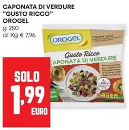 Panorama Caponata di verdure Gusto Ricco Orogel offerta