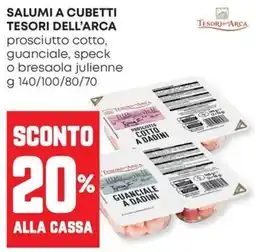 Panorama Salumi a cubetti Tesori dell'Arca offerta