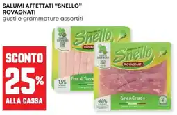 Panorama Salumi affettati Snello offerta