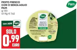 Pam Pesto fresco con aglio Pam offerta