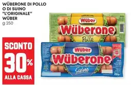 Panorama Wüberone di pollo o di suino offerta