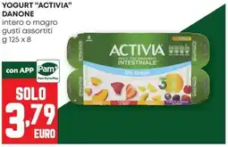 Pam Yogurt Activia Danone offerta
