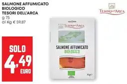 Pam Salmone affumicato biologico Tesori dell'Arca offerta