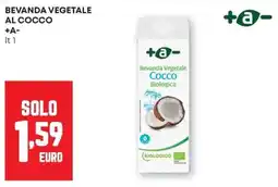 Pam Beveranda vegetale cocco biologica +a- offerta