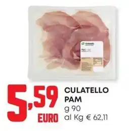 Panorama Culatello Pam offerta