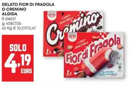 Pam Gelato fior di fragola o cremino Algida offerta