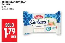 Pam Crescenza Certosa Galbani offerta