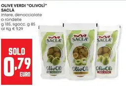 Panorama Olive verdi Olivoli Sacla offerta