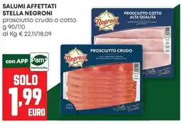Pam Prosciutto crudo Negroni offerta
