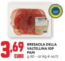 Pam Bresaola della Valtellina IGP Pam offerta