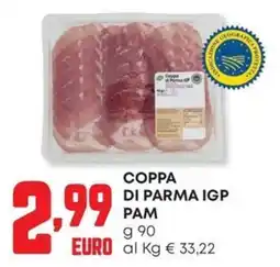 Pam Coppa di Parma IGP Pam offerta