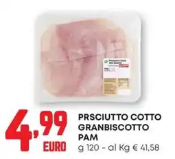 Pam Prosciutto Cotto Granbiscotto Pam offerta